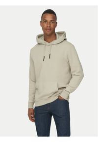 Only & Sons Bluza Ceres 22018685 Beżowy Regular Fit. Kolor: beżowy. Materiał: bawełna, syntetyk