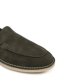 TOMMY HILFIGER - Tommy Hilfiger Mokasyny FM0FM05782 Zielony. Kolor: zielony. Materiał: skóra, zamsz #5