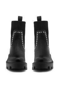 DeeZee Botki INGE H67091-5 Czarny. Kolor: czarny. Materiał: materiał #4