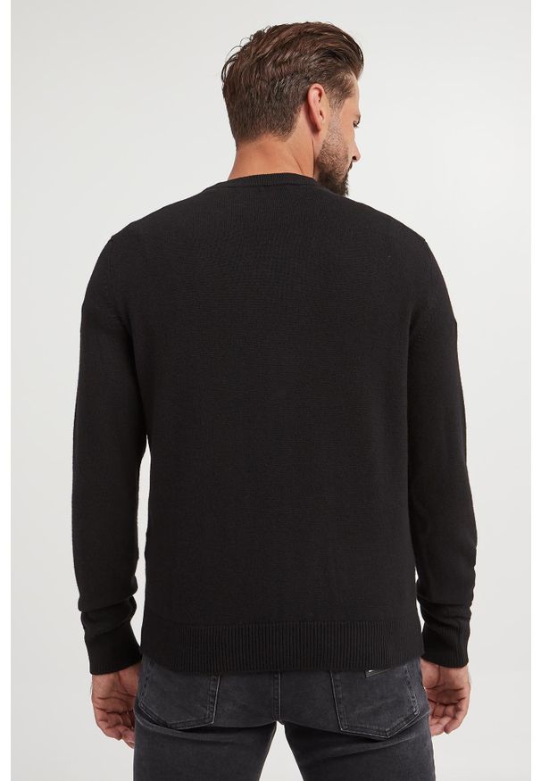 Dolce & Gabbana - Sweter męski wełniany DOLCE & GABBANA. Materiał: wełna