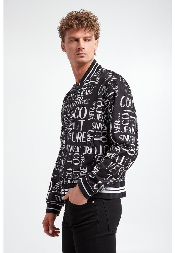 Versace Jeans Couture - Bluza męska bomberka VERSACE JEANS COUTURE