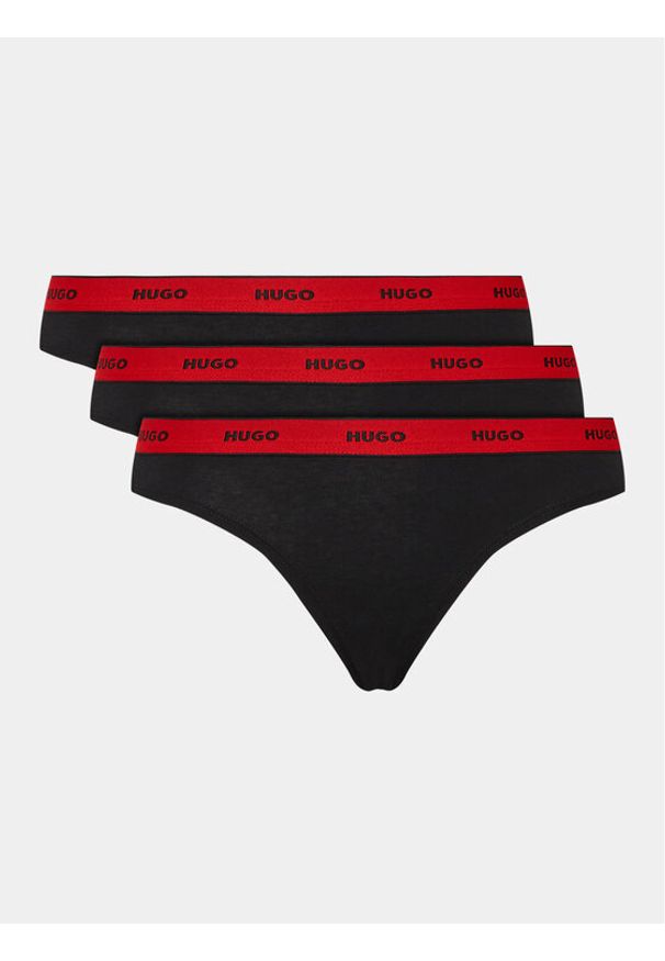 Hugo - HUGO Komplet fig 50480157 Czarny. Kolor: czarny. Materiał: bawełna