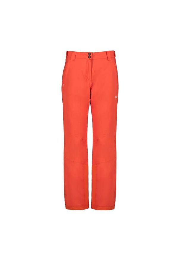 Spodnie damskie narciarskie CMP 39W1716. Kolor: czerwony. Sezon: zima. Sport: narciarstwo