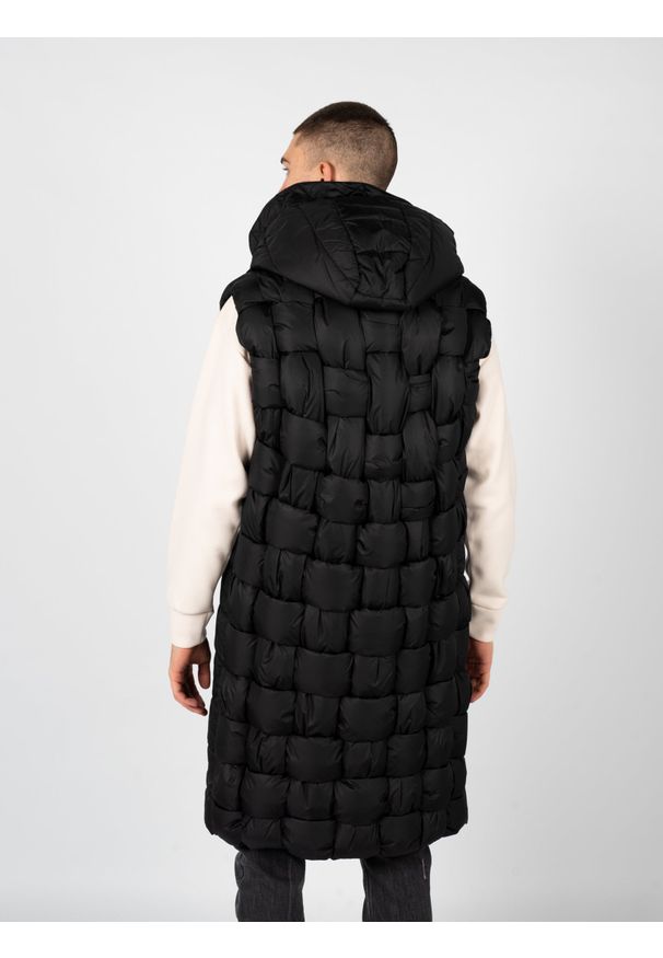 La Haine Inside Us Bezrękawnik "Unisex-LW548" | A23314PLW548 | Mężczyzna | Czarny. Typ kołnierza: kaptur. Kolor: czarny. Materiał: poliamid. Długość rękawa: bez rękawów