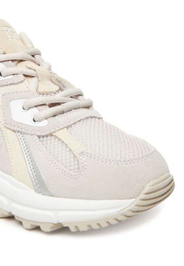 TOMMY HILFIGER - Tommy Hilfiger Sneakersy Modern Rugged Runner FW0FW08692 Beżowy. Kolor: beżowy. Materiał: materiał