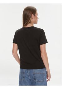 Tommy Jeans T-Shirt Essential DW0DW17359 Czarny Regular Fit. Kolor: czarny. Materiał: bawełna #5