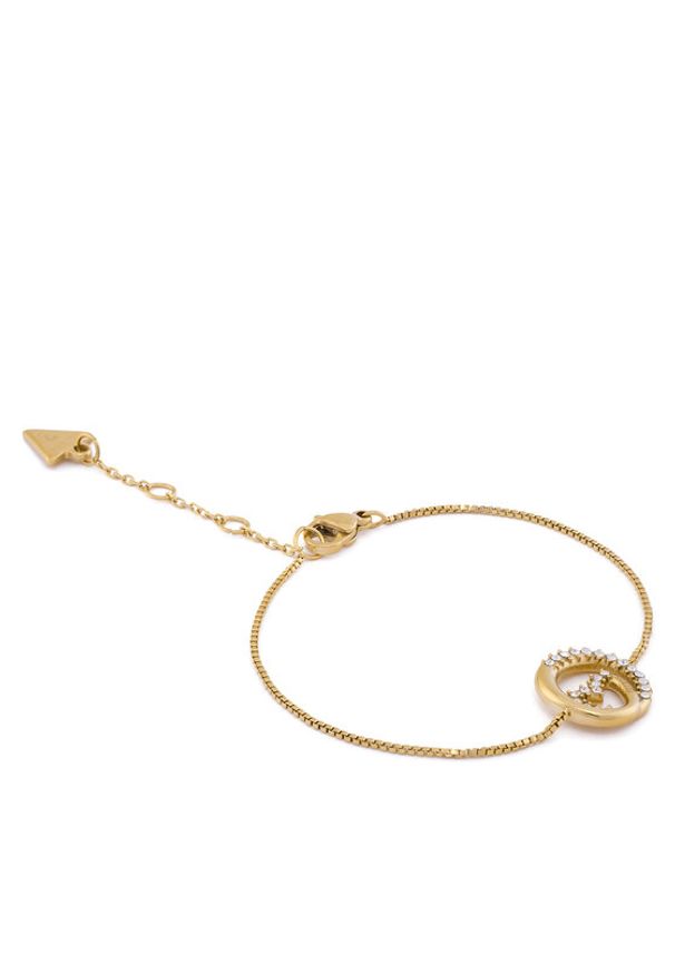 Guess Bransoletka JUBB05 527JW Złoty. Materiał: metalowe. Kolor: złoty