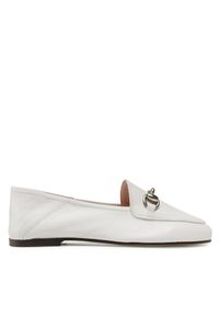 Loafersy Filipe. Kolor: biały