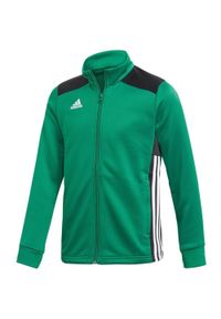 Adidas - Bluza dla dzieci adidas Regista 18 Polyester Jacket Junior zielona. Kolor: zielony