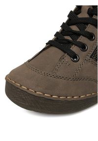 Rieker Półbuty 52514-42 Szary. Kolor: szary. Materiał: syntetyk, materiał