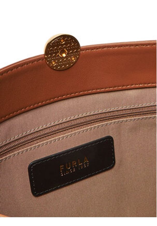Furla Torebka Sfera Soft M WB01403 BX3977 CN 03B00 Brązowy. Kolor: brązowy. Materiał: skórzane