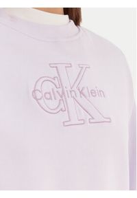 Calvin Klein Jeans Bluza LV047F204G Różowy Regular Fit. Kolor: różowy. Materiał: bawełna #2