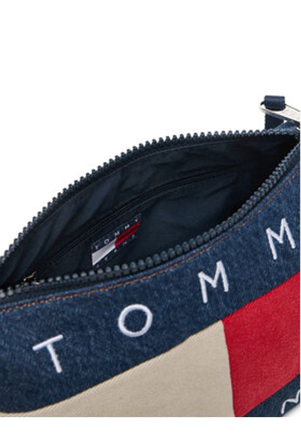 Tommy Jeans Torebka Tjw Archive Denim Shoulder Bag AW0AW18213 Niebieski. Kolor: niebieski