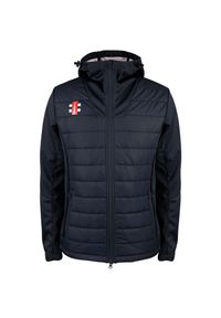 GRAY-NICOLLS - Kurtka z pełnym zamkiem błyskawicznym Gray-Nicolls Pro Performance. Kolor: czarny. Materiał: puch. Sport: fitness #1