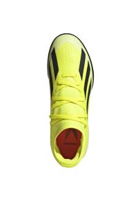 Adidas - Buty adidas X Crazyfast League Tf Jr IF0681 żółte. Kolor: żółty. Materiał: syntetyk, guma, materiał. Szerokość cholewki: normalna
