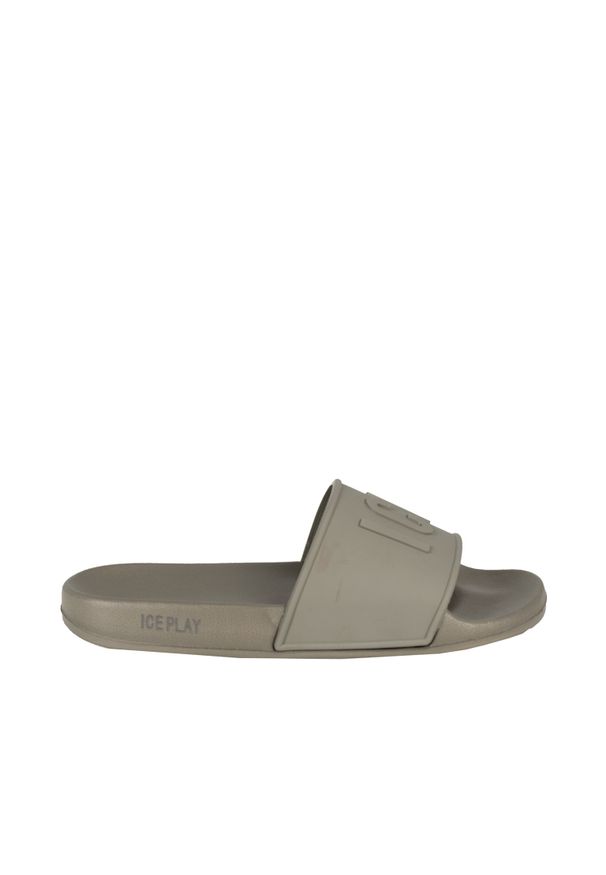 Ice Play Klapki | RIBERA001 | Mężczyzna | Khaki. Nosek buta: okrągły. Kolor: brązowy. Styl: elegancki