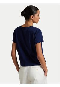 Polo Ralph Lauren T-Shirt 211965108001 Granatowy Regular Fit. Typ kołnierza: polo. Kolor: niebieski. Materiał: bawełna #4