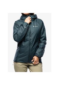 Kurtka ocieplana damska Montane Respond Hoodie. Kolor: zielony. Sport: turystyka piesza