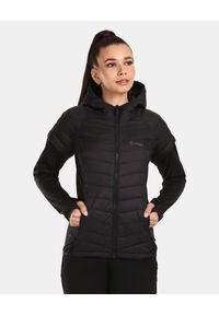 Damska kurtka ocieplana Kilpi VERONS-W. Kolor: czarny. Materiał: nylon. Sport: turystyka piesza