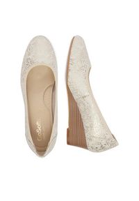 Go Soft Czółenka CEO-HY7760-1 Écru. Materiał: skóra #4