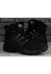 Buty męskie trekkingowe zimowe DK SPIRIT HIGH. Kolor: czarny. Sezon: zima