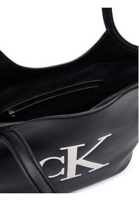 Calvin Klein Torebka Bold Ck LV04F3562G Czarny. Kolor: czarny. Materiał: skórzane #5