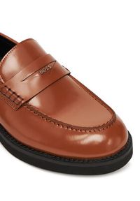 BOSS Mokasyny Eleri 50548761 Brązowy. Kolor: brązowy. Materiał: skóra #4