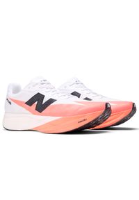 Buty męskie New Balance FuelCell SC Elite V5 MRCELLR5 – pomarańczowe. Kolor: pomarańczowy. Materiał: syntetyk, materiał. Szerokość cholewki: normalna. Sport: bieganie, fitness #5
