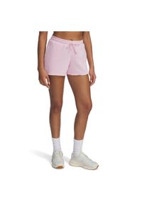 Szorty damskie Under Armour Rival Terry. Kolor: biały, różowy, wielokolorowy. Długość: krótkie. Sport: fitness #1