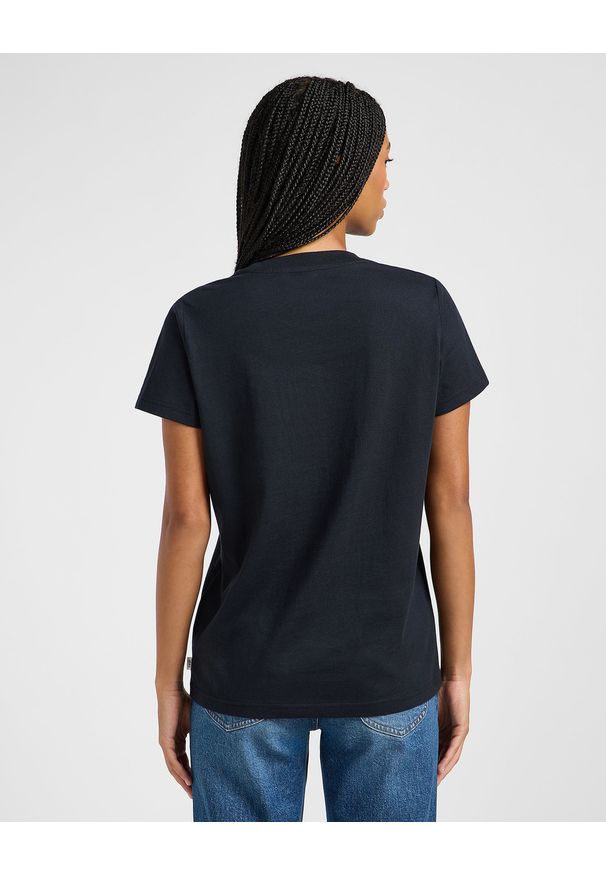 Lee - DAMSKA KOSZULKA LEE SS CREW TWINPACK BLACK WHITE 112363634