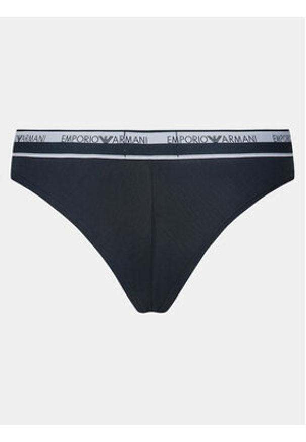 Emporio Armani Underwear Komplet fig brazylijskich 163337 4R227 00135 Granatowy. Kolor: niebieski. Materiał: bawełna
