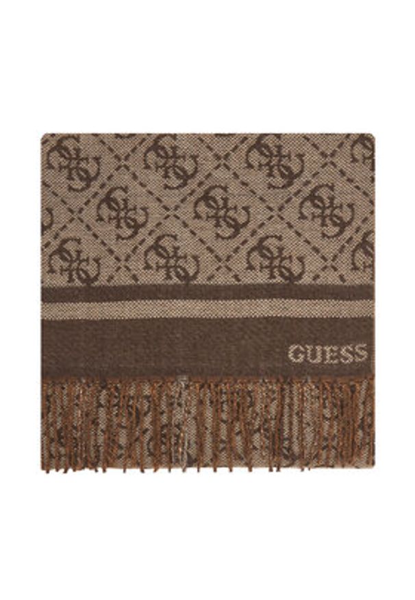 Guess Szal AM9432 POL03 Beżowy. Kolor: beżowy. Materiał: materiał