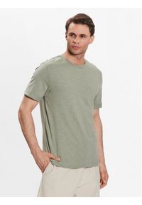 outhorn - Outhorn T-Shirt TTSHM467 Zielony Regular Fit. Kolor: zielony. Materiał: bawełna #1