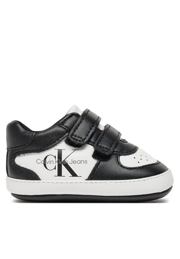 Sneakersy Calvin Klein Jeans. Kolor: czarny