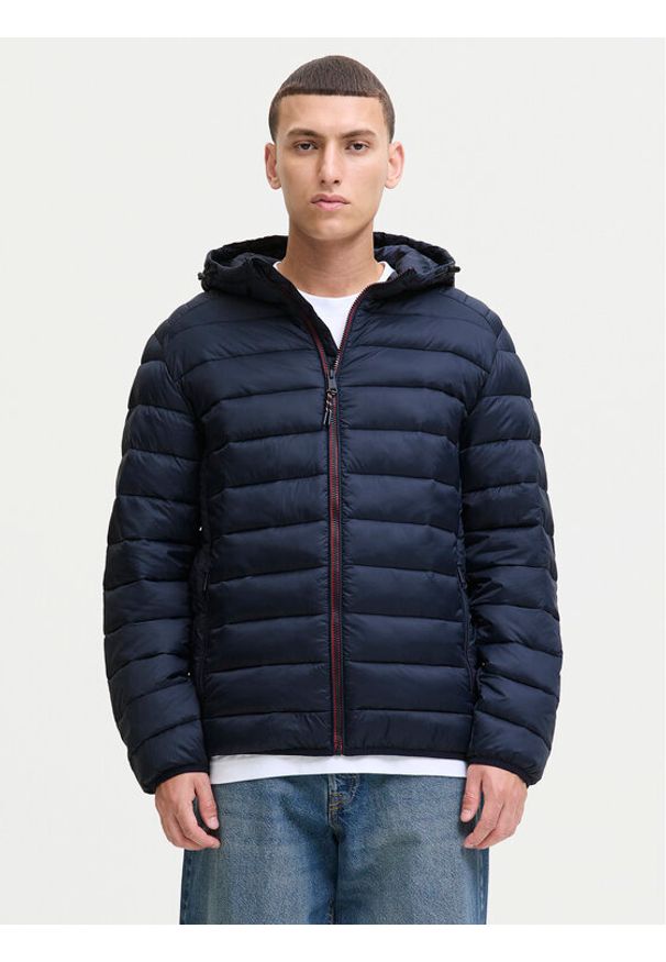 Jack & Jones Kurtka przejściowa Bradley 12280970 Granatowy Regular Fit. Kolor: niebieski. Materiał: syntetyk