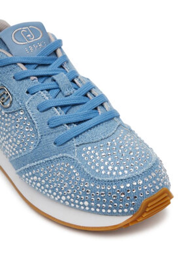 Liu Jo Sneakersy Vibe 03 BA5087 TX474 Niebieski. Kolor: niebieski. Materiał: materiał