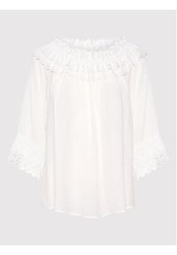Cream Bluzka Bea 10608022 Biały Relaxed Fit. Kolor: biały. Materiał: wiskoza