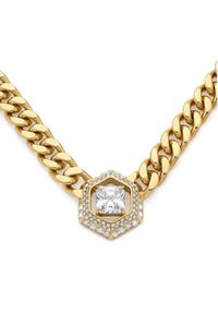 Guess Naszyjnik JUBN06 185JW Złoty. Materiał: ze stali nierdzewnej, ze stali. Kolor: złoty #2