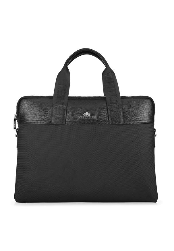 Czarna torba na laptopa Wittchen biznesowa