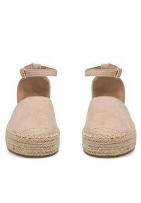 DeeZee Espadryle WSS990-215 Beżowy. Kolor: beżowy. Materiał: materiał #4