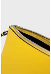 Calvin Klein Jeans torebka K60K609306.PPYY kolor żółty. Kolor: żółty. Rodzaj torebki: na ramię #5