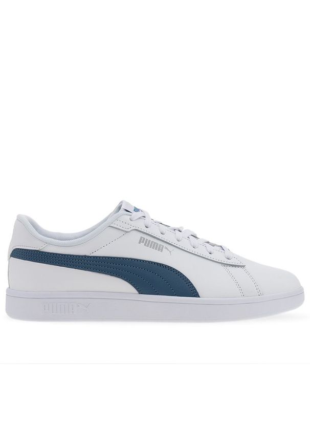 Buty Puma Smash 3.0 39098707 - białe. Kolor: biały. Materiał: guma, skóra, syntetyk. Szerokość cholewki: normalna. Sport: tenis