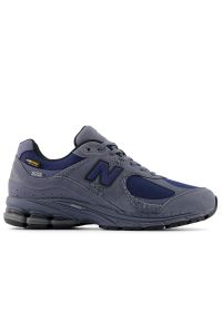 Buty New Balance M2002RPH - niebieskie. Kolor: niebieski. Materiał: guma, skóra. Szerokość cholewki: normalna