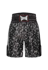 TAPOUT - Szorty bokserskie Tapout Moreno. Kolor: czarny, wielokolorowy, biały #1