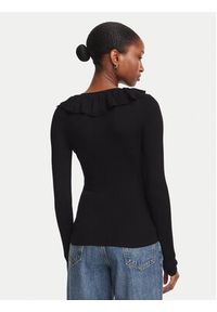 Marella Bluzka Operoso 2623366044 Czarny Slim Fit. Kolor: czarny. Materiał: lyocell #3