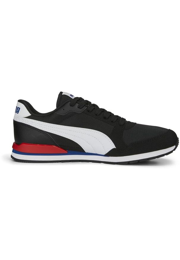 Buty męskie sportowe do chodzenia Puma ST RUNNER V3. Kolor: biały, czerwony, wielokolorowy, czarny. Materiał: mesh. Sport: turystyka piesza