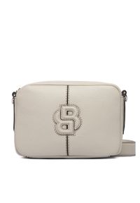 BOSS Torebka Anett New Crossbody 50557914 Szary. Kolor: szary. Materiał: skórzane #1