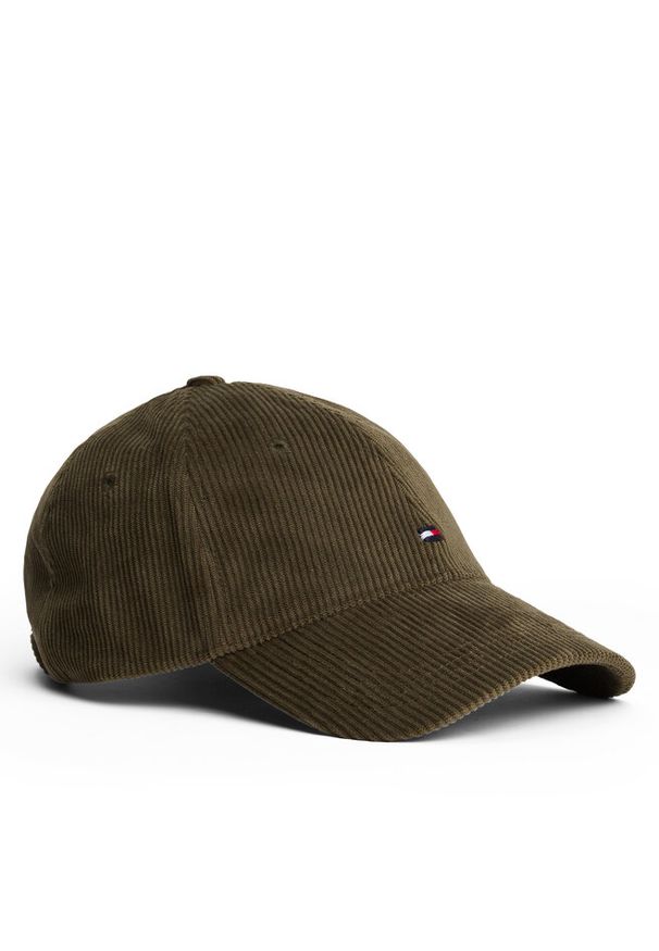 TOMMY HILFIGER - Czapka z daszkiem Tommy Hilfiger. Kolor: zielony