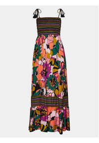 Maaji Sukienka letnia PT1668CLD007 Fioletowy Regular Fit. Kolor: fioletowy. Materiał: wiskoza. Sezon: lato #3