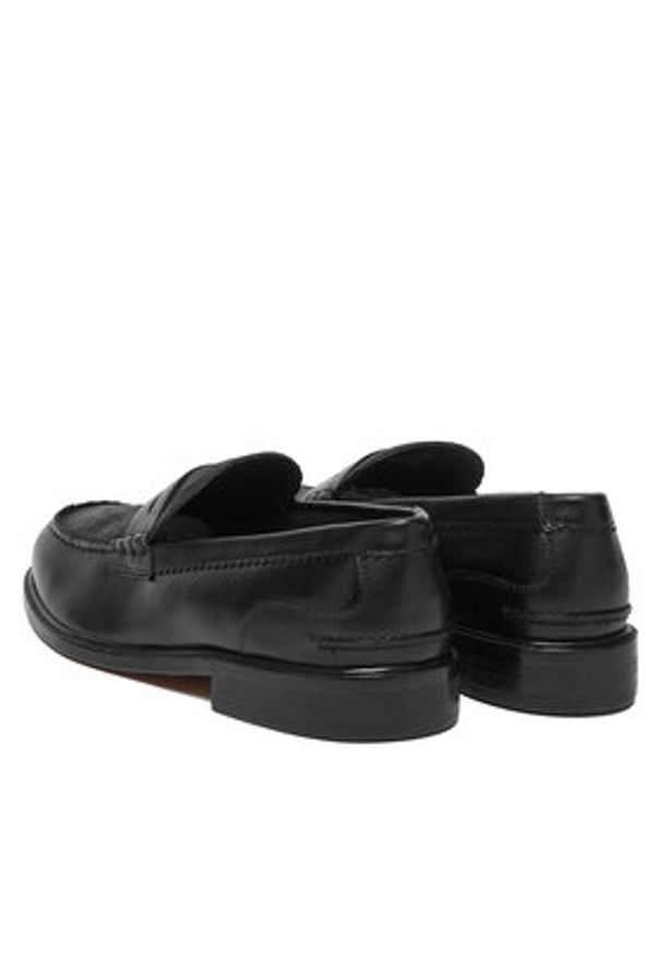 Clarks Mokasyny CraftJames Lo 26184686 Czarny. Kolor: czarny. Materiał: skóra